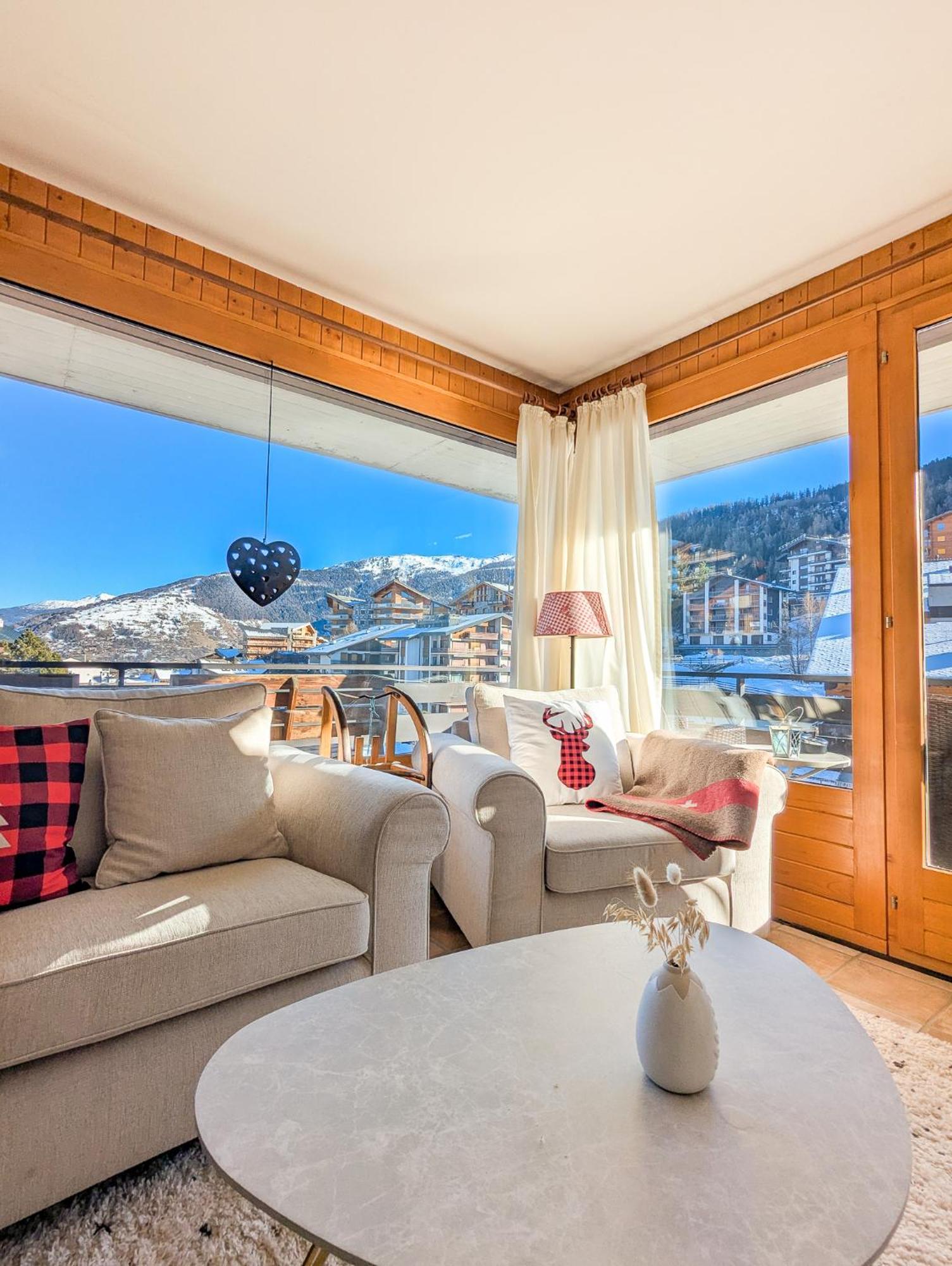 Center Of Nendaz ! Apartment 3 Rooms With Balcony 外观 照片